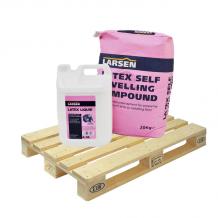 Larsens Latex Self-Levelling Compound 2-part Full Pallet (48 Bags/Bottles Tail Lift)